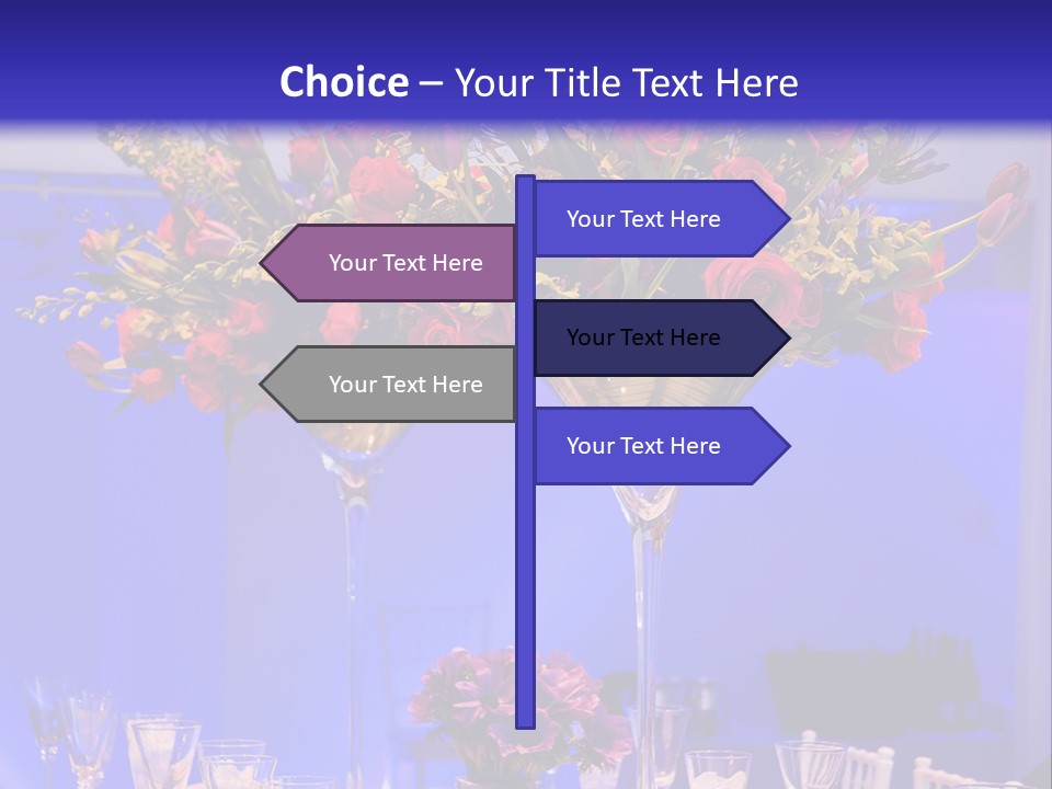 Festive Table For The Holiday PowerPoint Template