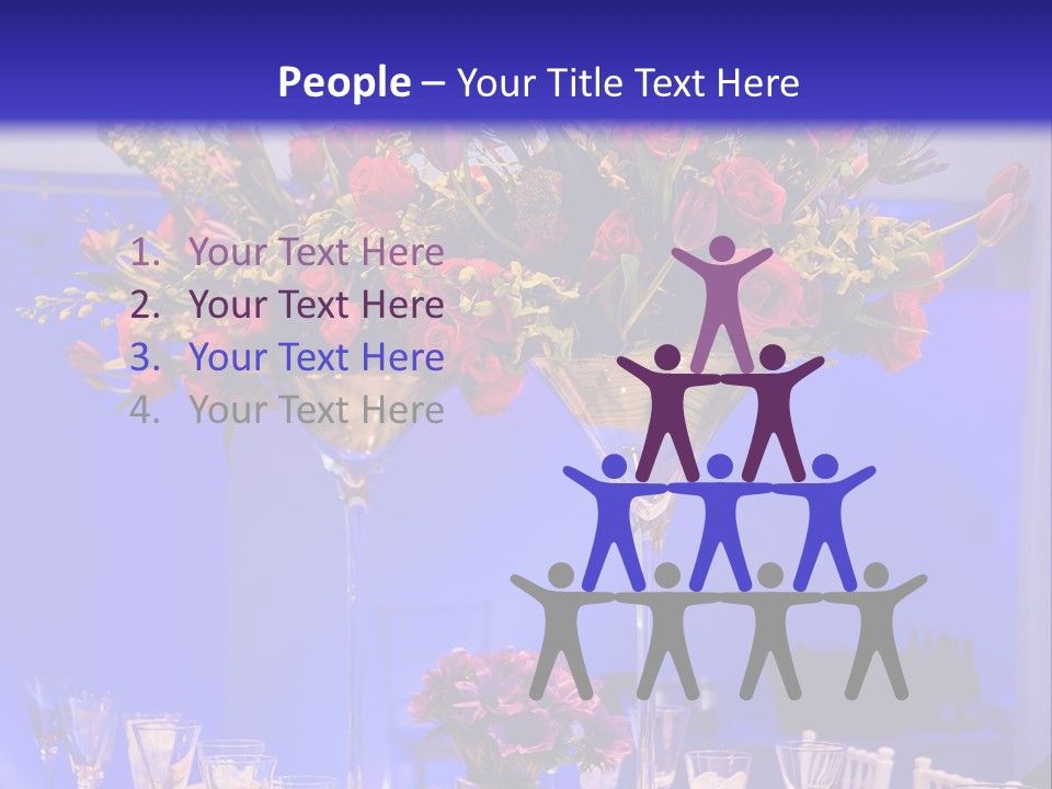 Festive Table For The Holiday PowerPoint Template