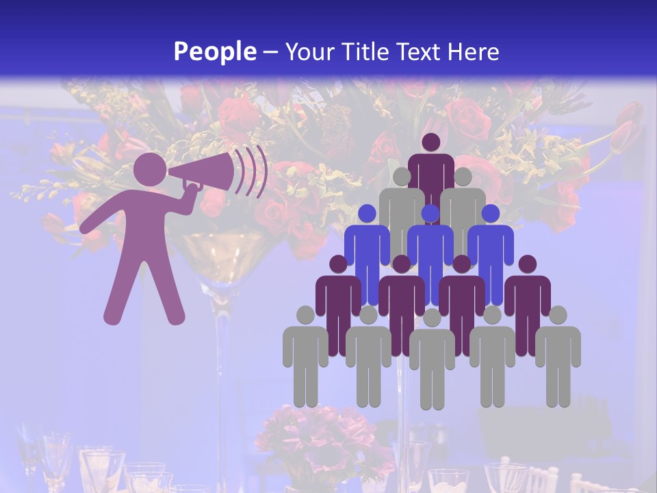 Festive Table For The Holiday PowerPoint Template