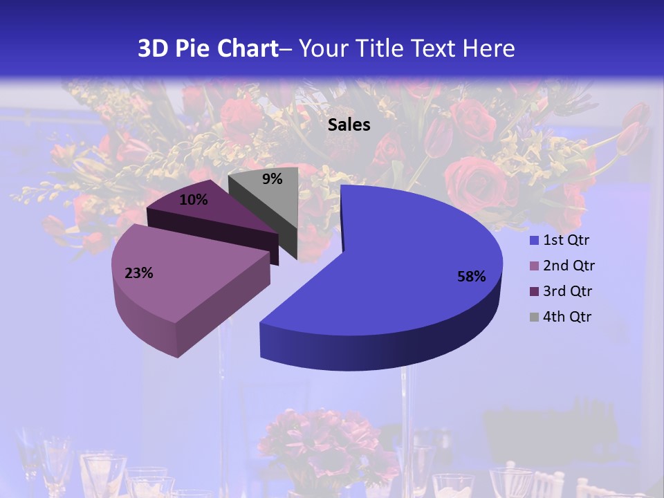 Festive Table For The Holiday PowerPoint Template