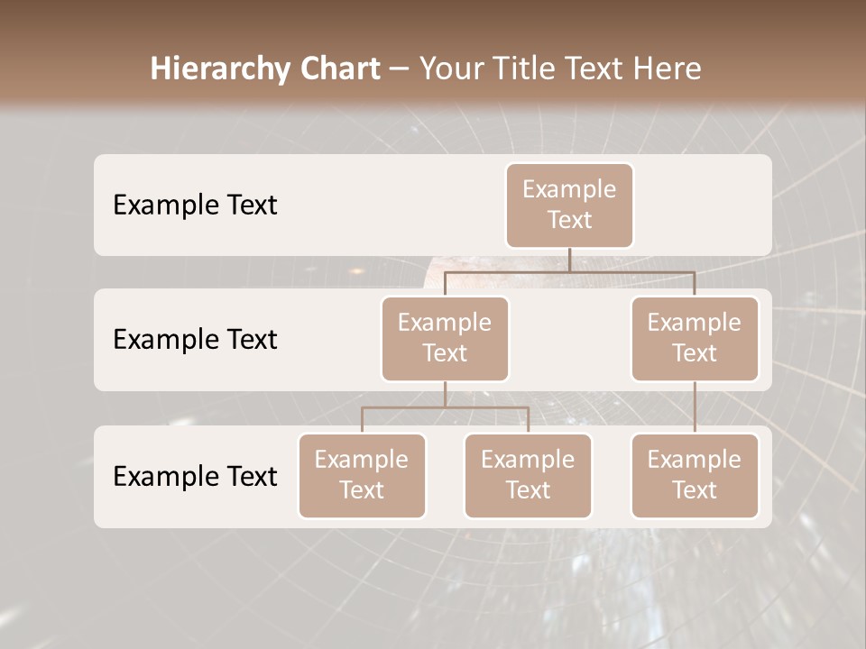 A Wormhole In Space PowerPoint Template