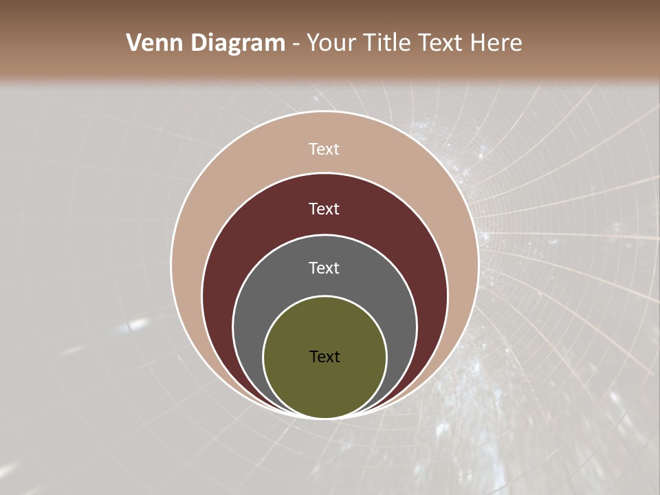 A Wormhole In Space PowerPoint Template