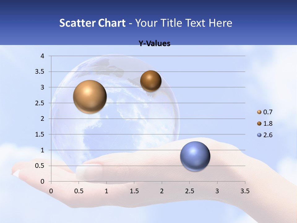 Transparent Layer On The Background Of The Sky PowerPoint Template