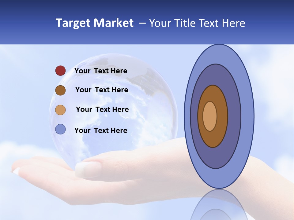 Transparent Layer On The Background Of The Sky PowerPoint Template