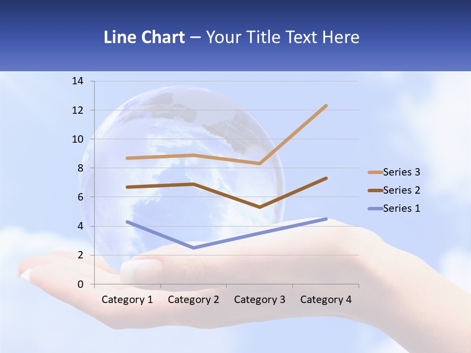 Transparent Layer On The Background Of The Sky PowerPoint Template