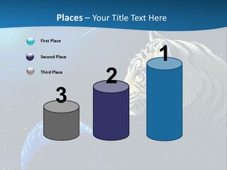 Space Lion PowerPoint Template
