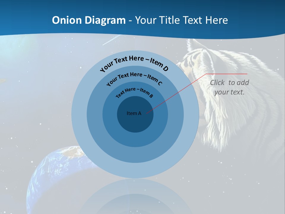 Space Lion PowerPoint Template