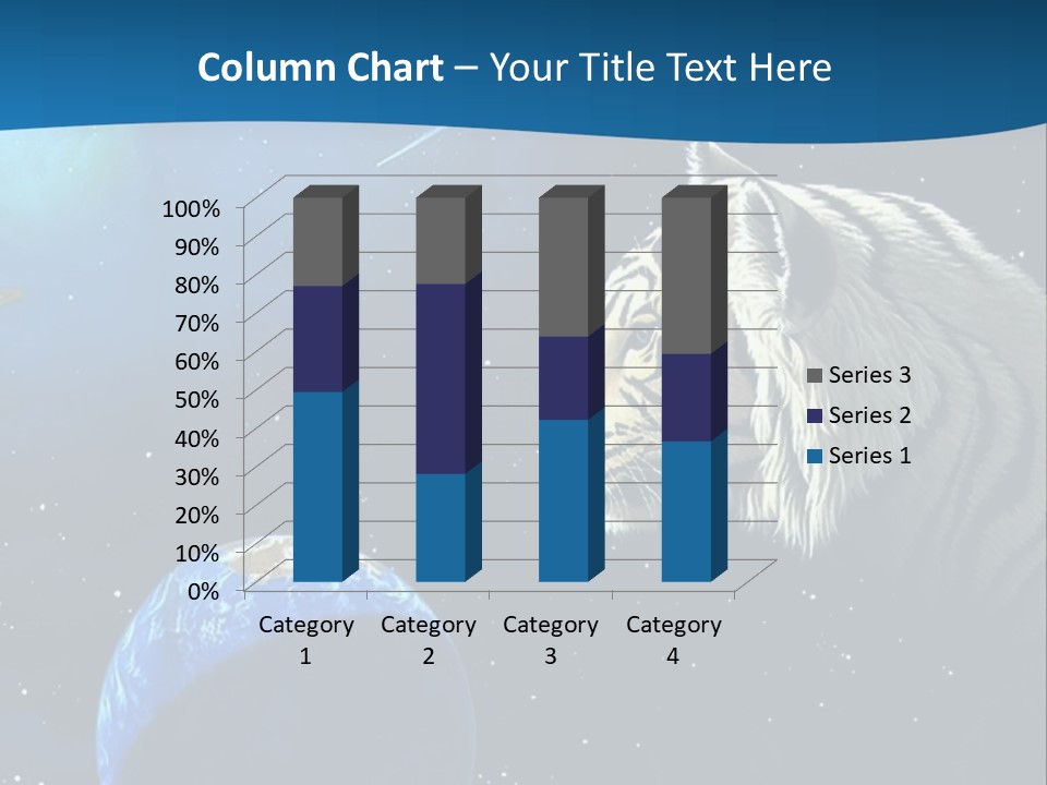 Space Lion PowerPoint Template
