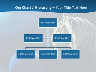 Space Lion PowerPoint Template