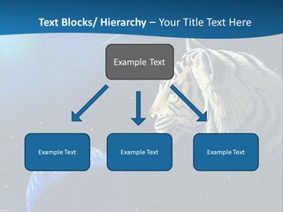Space Lion PowerPoint Template