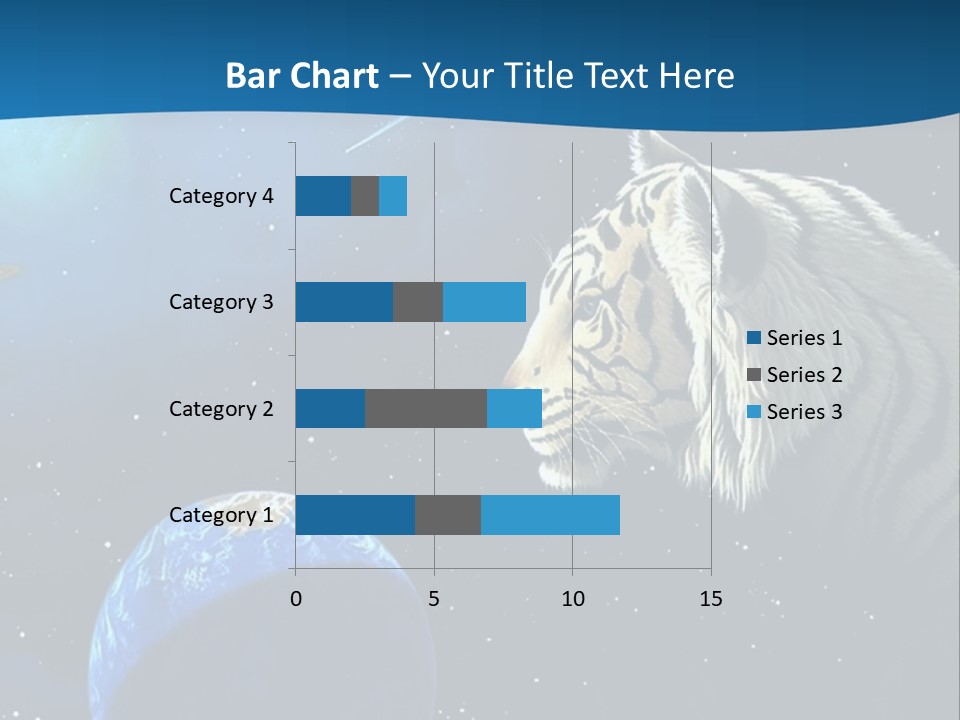Space Lion PowerPoint Template