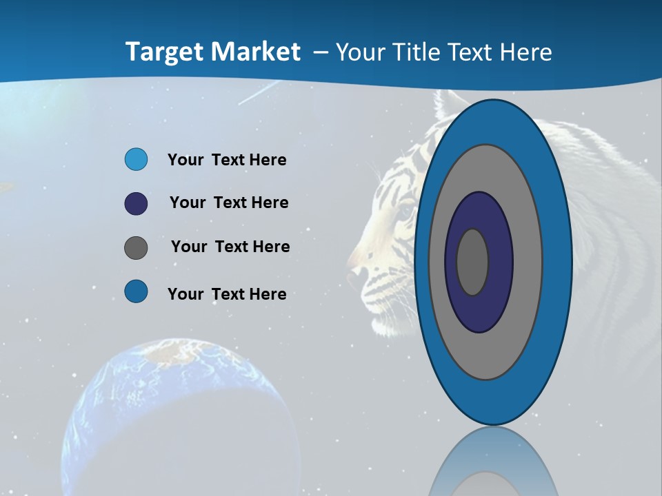Space Lion PowerPoint Template