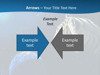 Space Lion PowerPoint Template