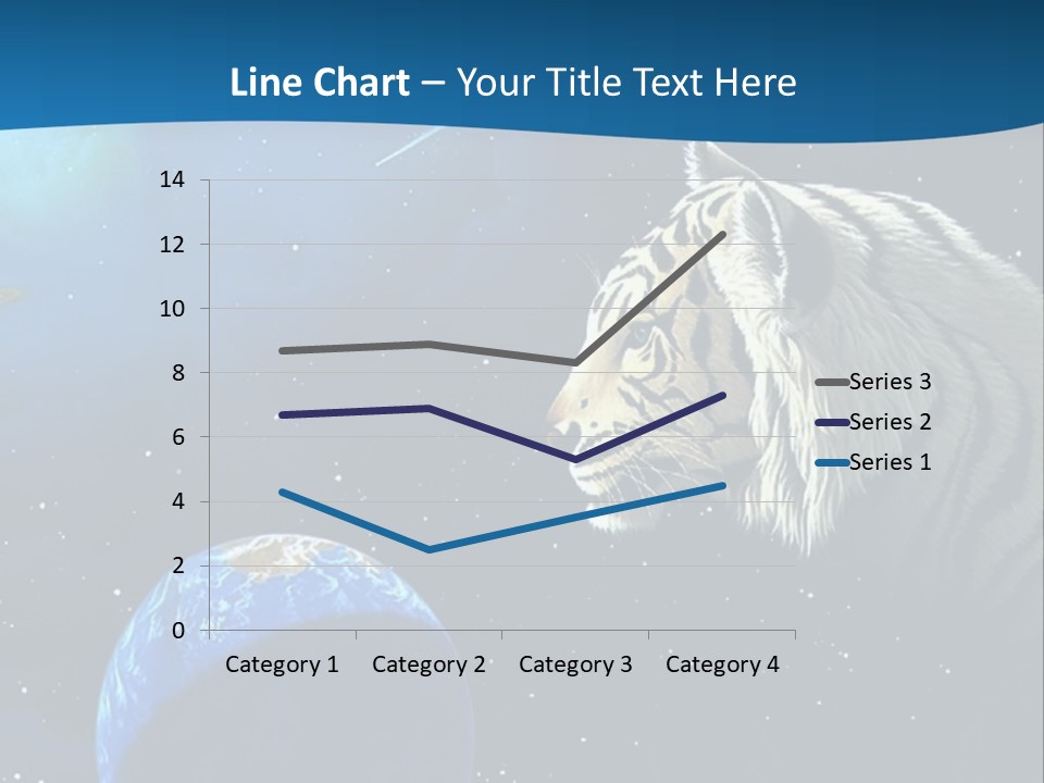 Space Lion PowerPoint Template