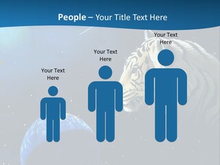Space Lion PowerPoint Template
