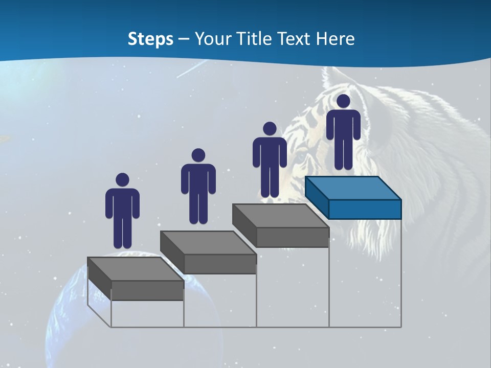 Space Lion PowerPoint Template