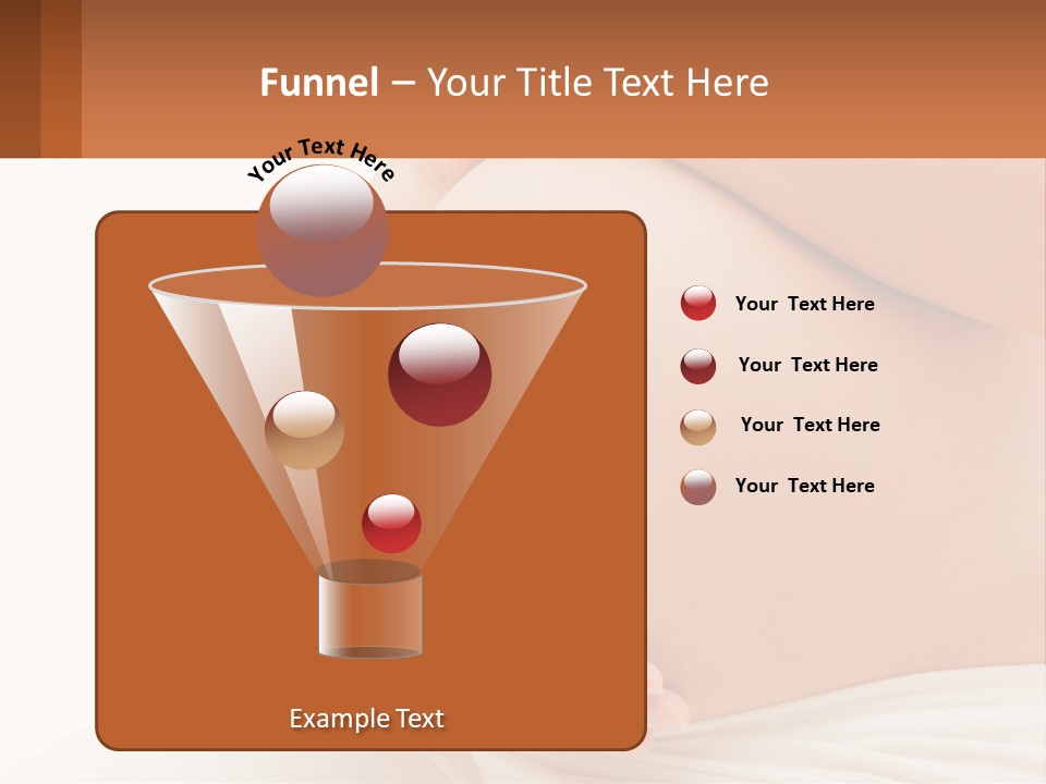 A Pregnant Woman Holding Her Belly In Her Hands PowerPoint Template