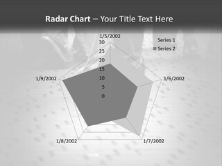 A Group Of People Standing On A Tiled Floor PowerPoint Template