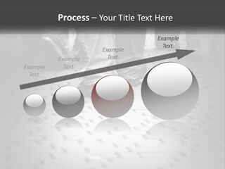 A Group Of People Standing On A Tiled Floor PowerPoint Template