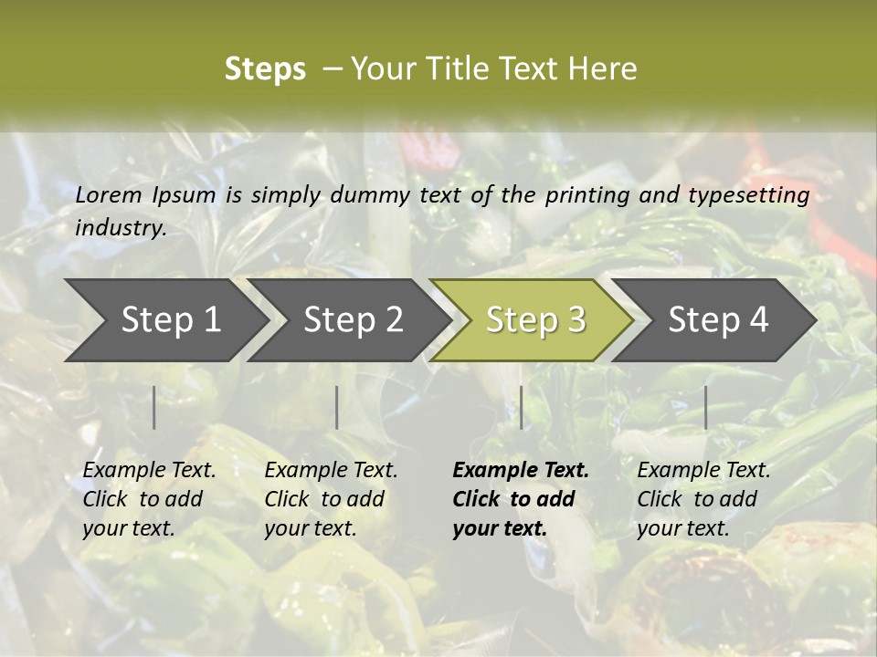 A Variety Of Vegetables Are Wrapped In Plastic PowerPoint Template