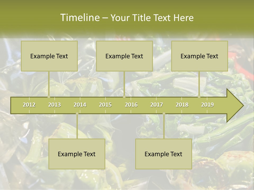 A Variety Of Vegetables Are Wrapped In Plastic PowerPoint Template