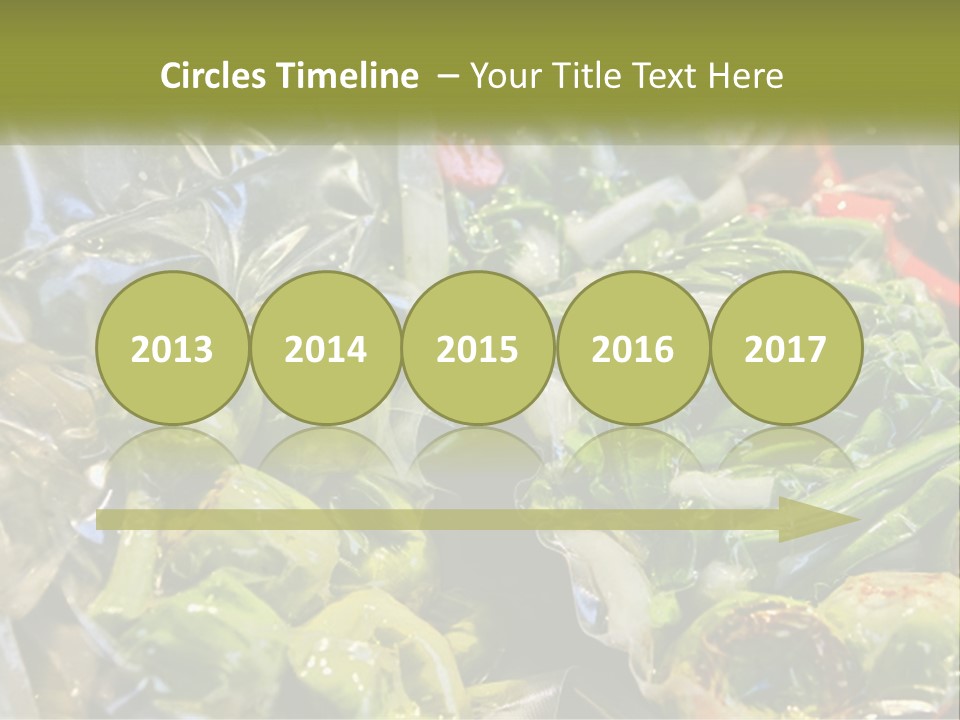 A Variety Of Vegetables Are Wrapped In Plastic PowerPoint Template