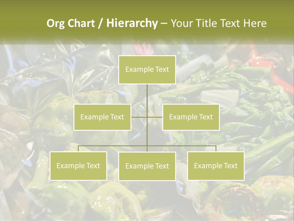 A Variety Of Vegetables Are Wrapped In Plastic PowerPoint Template