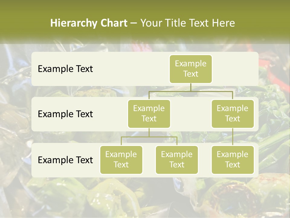 A Variety Of Vegetables Are Wrapped In Plastic PowerPoint Template