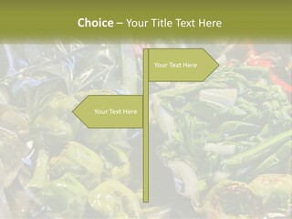 A Variety Of Vegetables Are Wrapped In Plastic PowerPoint Template