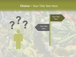 A Variety Of Vegetables Are Wrapped In Plastic PowerPoint Template