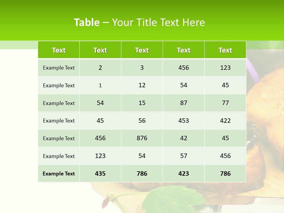 A Table Topped With Bread And Jam Next To A Jar Of Jam PowerPoint Template