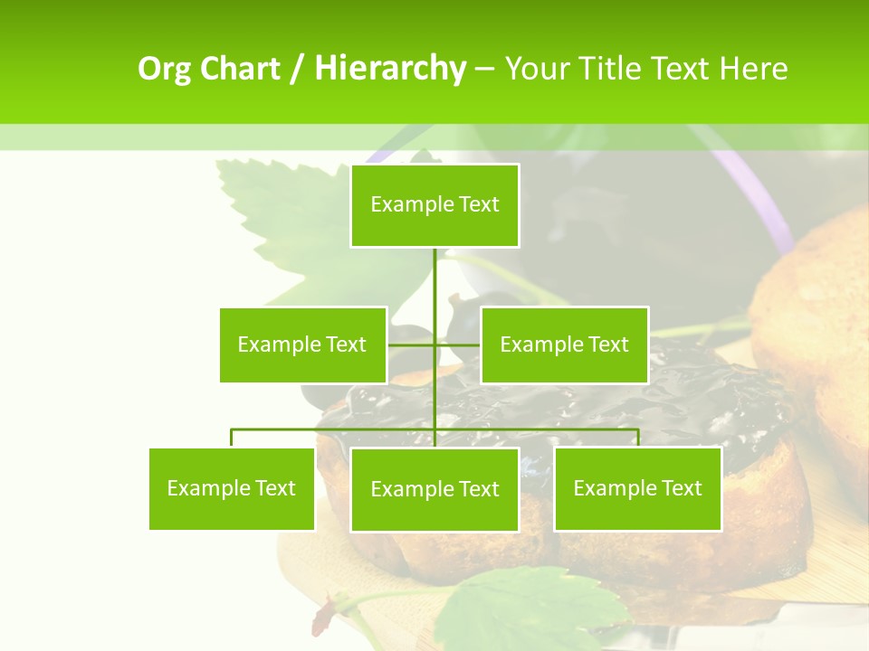 A Table Topped With Bread And Jam Next To A Jar Of Jam PowerPoint Template