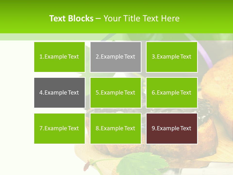 A Table Topped With Bread And Jam Next To A Jar Of Jam PowerPoint Template