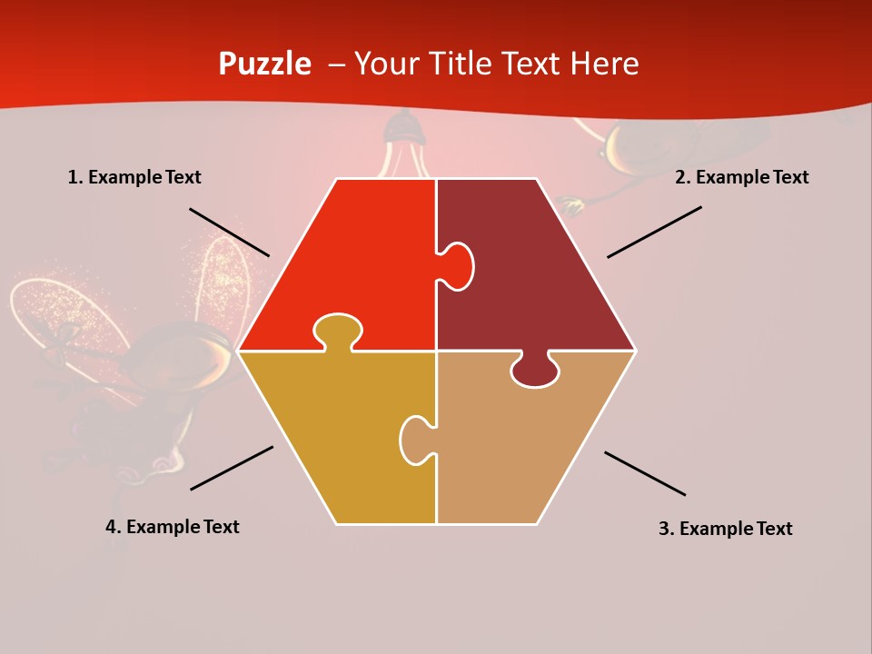 A Powerpoint Presentation With A Red Background PowerPoint Template