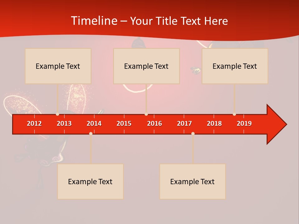 A Powerpoint Presentation With A Red Background PowerPoint Template