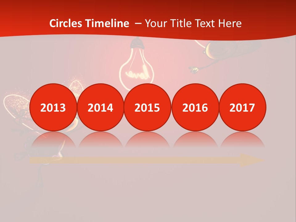 A Powerpoint Presentation With A Red Background PowerPoint Template