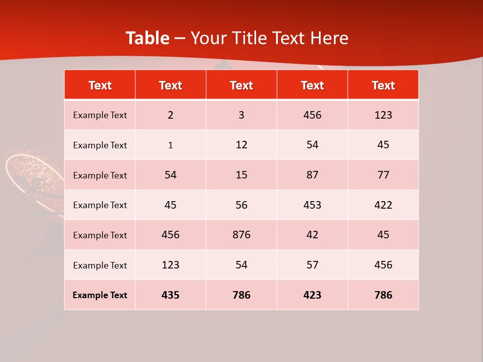 A Powerpoint Presentation With A Red Background PowerPoint Template