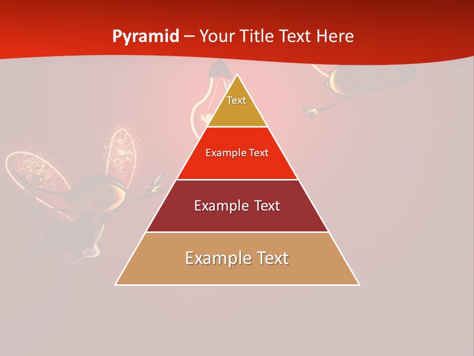 A Powerpoint Presentation With A Red Background PowerPoint Template