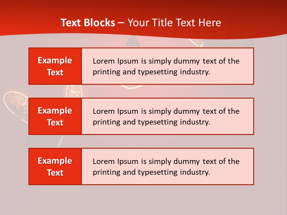 A Powerpoint Presentation With A Red Background PowerPoint Template