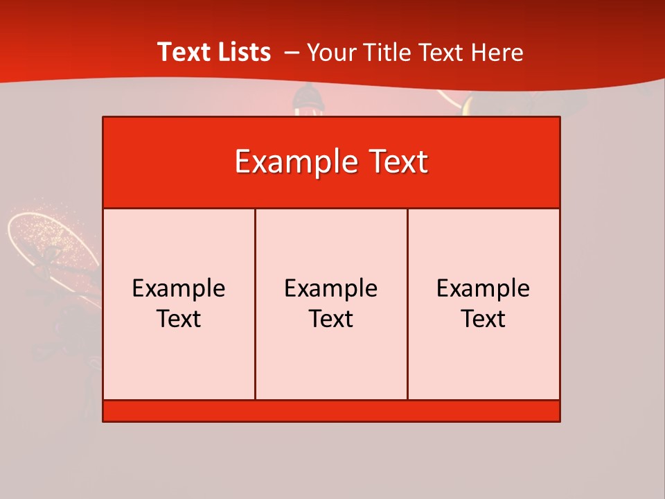 A Powerpoint Presentation With A Red Background PowerPoint Template