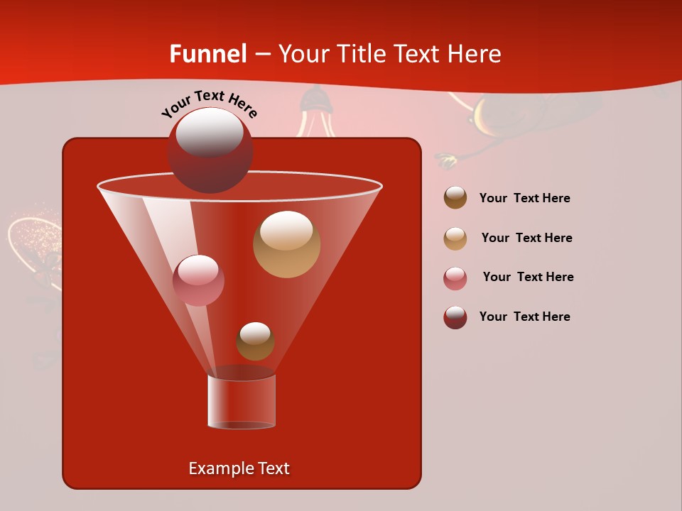 A Powerpoint Presentation With A Red Background PowerPoint Template