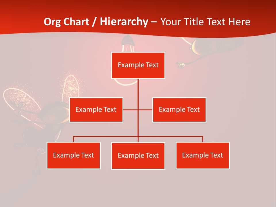A Powerpoint Presentation With A Red Background PowerPoint Template