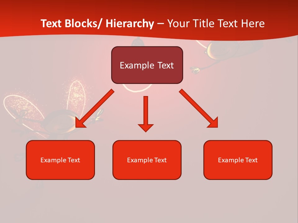 A Powerpoint Presentation With A Red Background PowerPoint Template