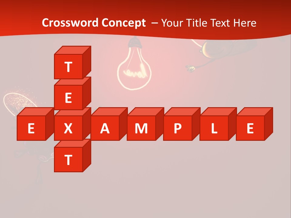 A Powerpoint Presentation With A Red Background PowerPoint Template