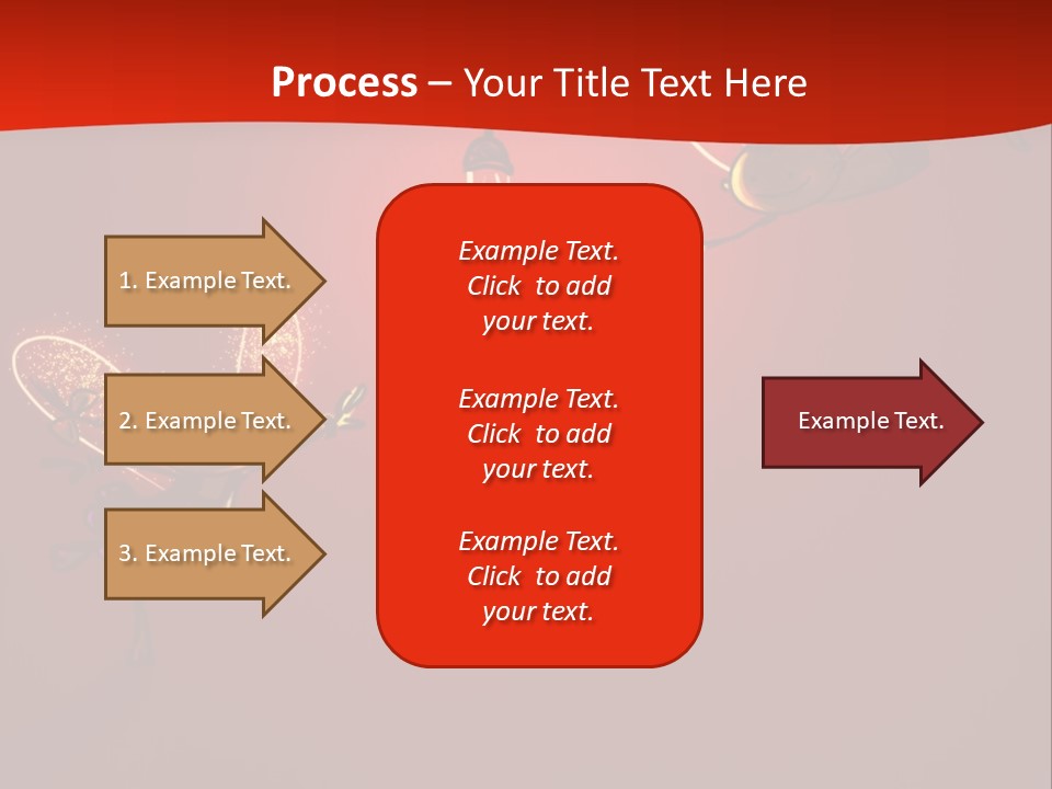 A Powerpoint Presentation With A Red Background PowerPoint Template