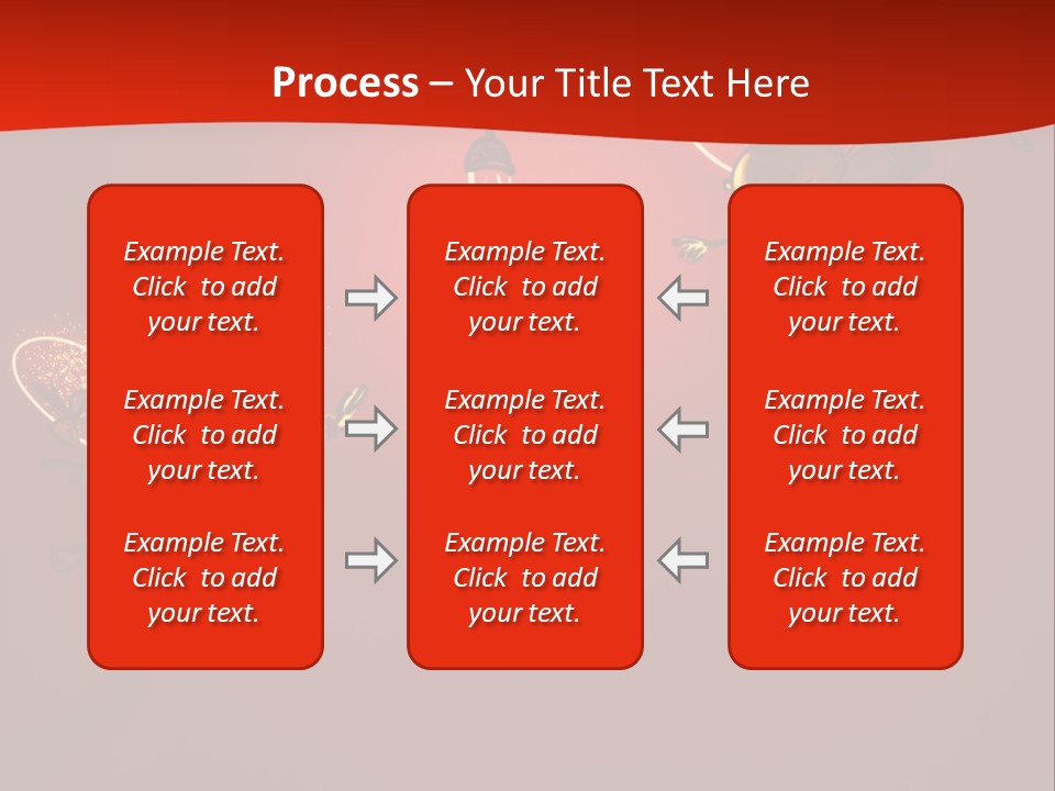 A Powerpoint Presentation With A Red Background PowerPoint Template
