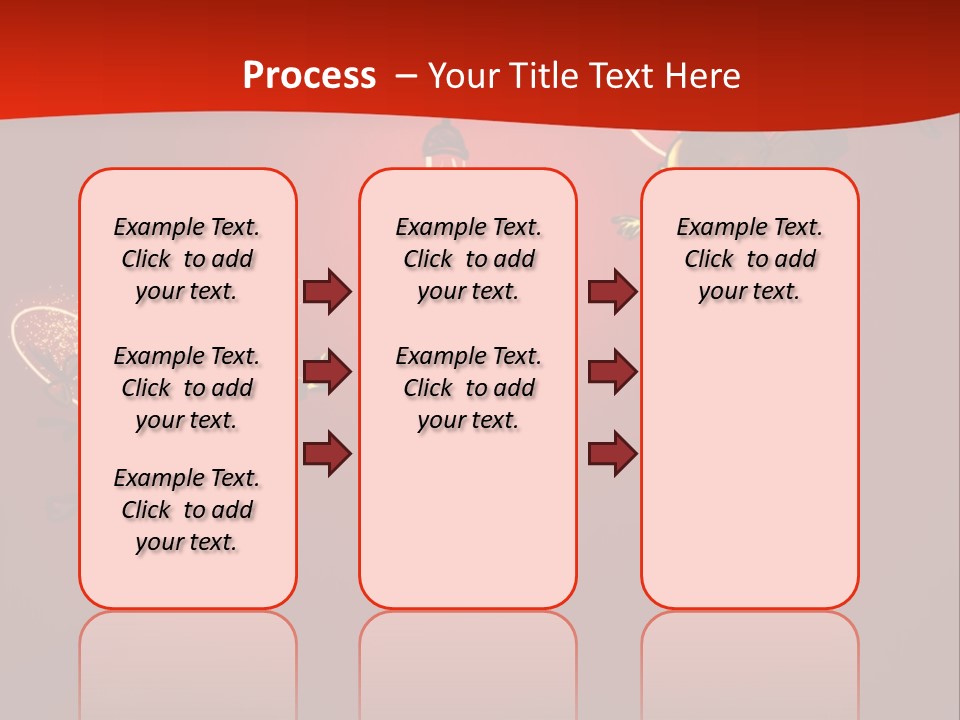A Powerpoint Presentation With A Red Background PowerPoint Template