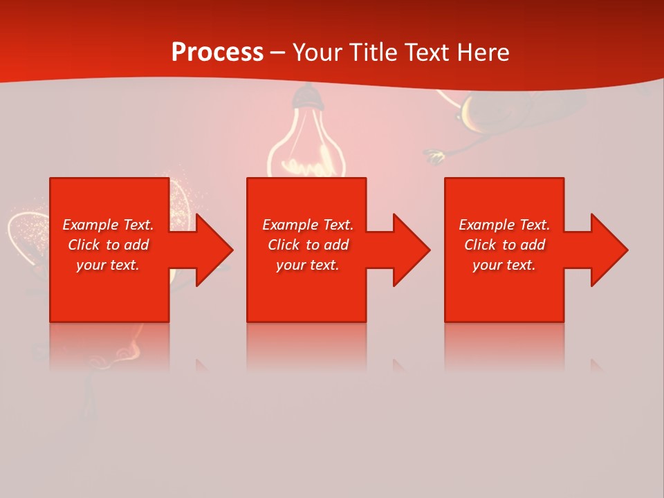 A Powerpoint Presentation With A Red Background PowerPoint Template