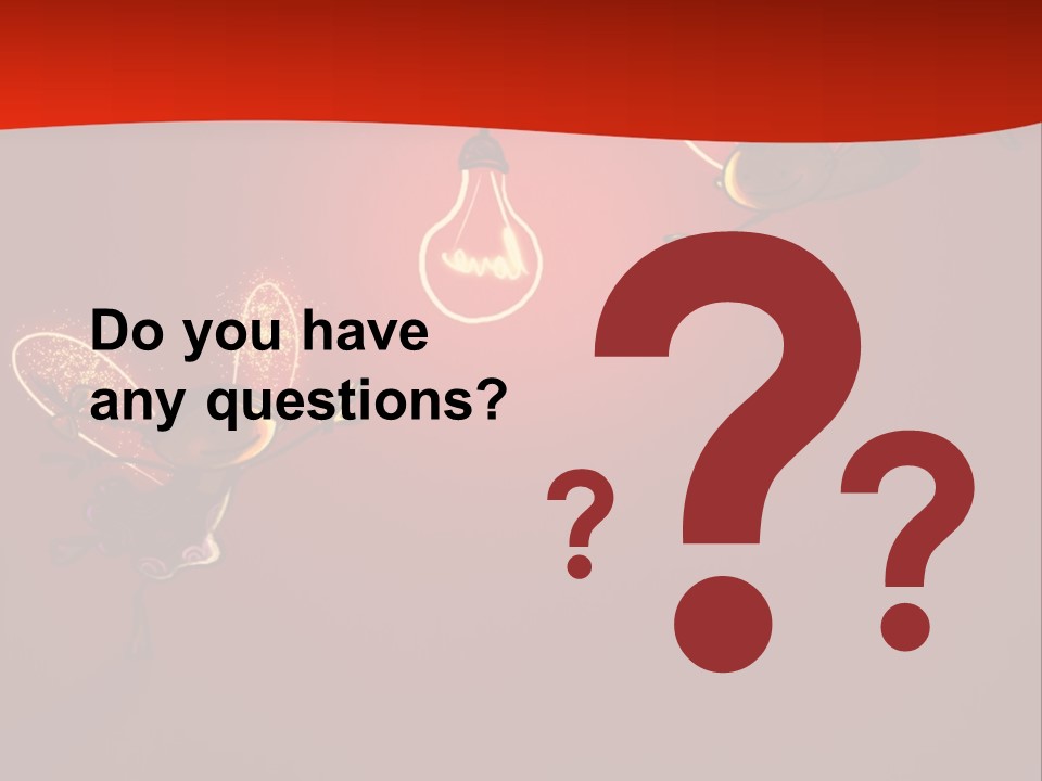 A Powerpoint Presentation With A Red Background PowerPoint Template