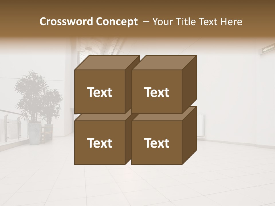 A Couple Of People Walking Down A Hallway PowerPoint Template